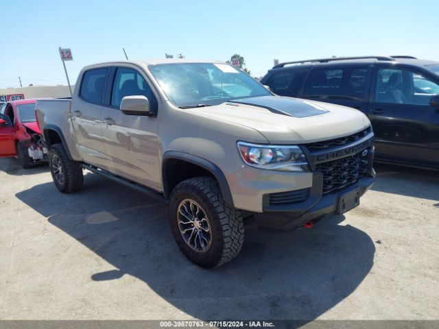 chevrolet colorado 2022 1gcptee11n1156473