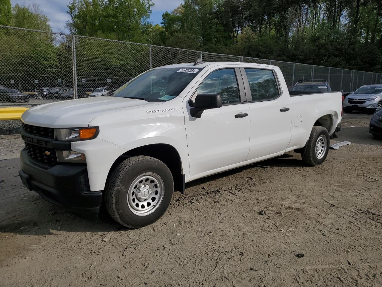 chevrolet silverado 2021 1gcpwaeh2mz383622