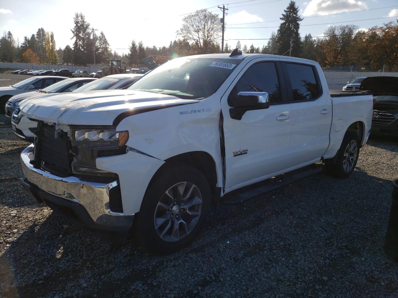 chevrolet silverado 2019 1gcpwced0kz142292