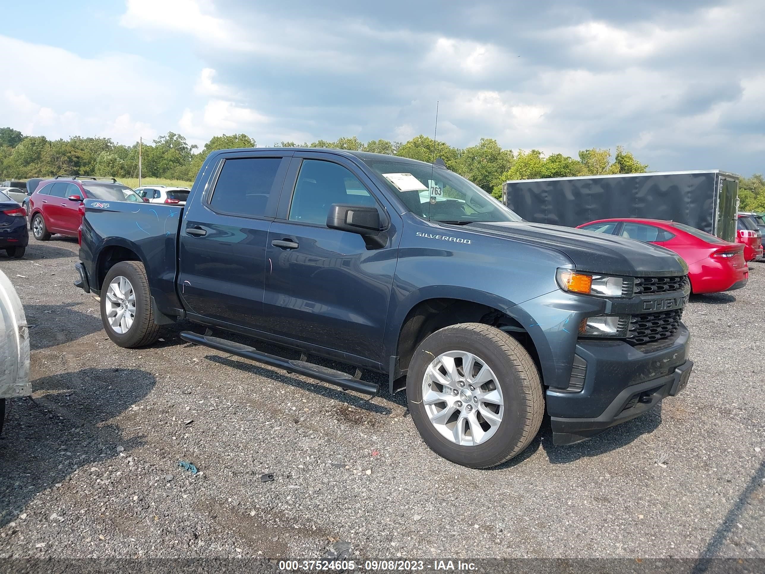 chevrolet silverado 2021 1gcpybek3mz220537