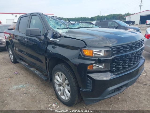 chevrolet silverado 2021 1gcpybek7mz399049