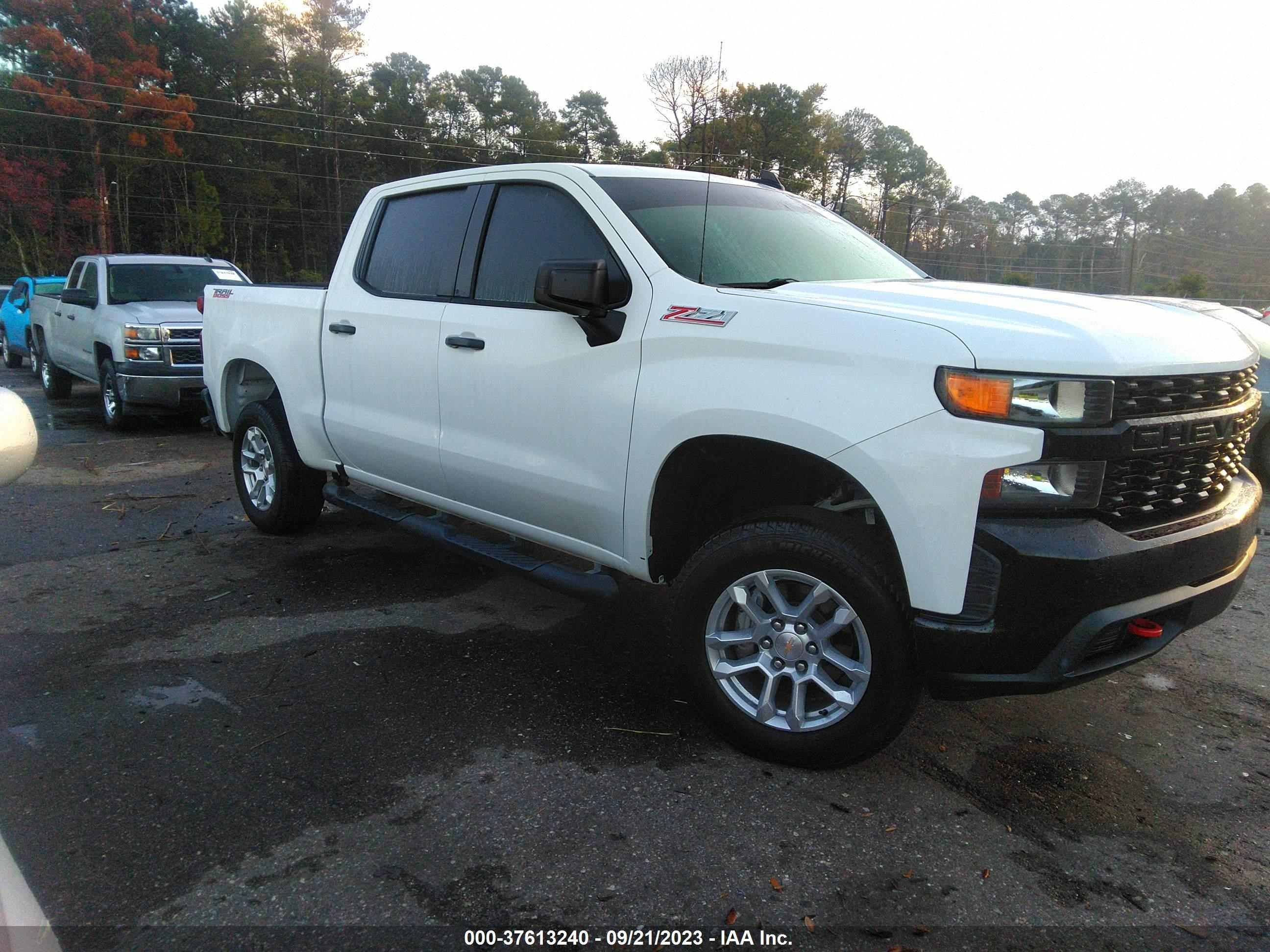 chevrolet silverado 2020 1gcpycef4lz295903