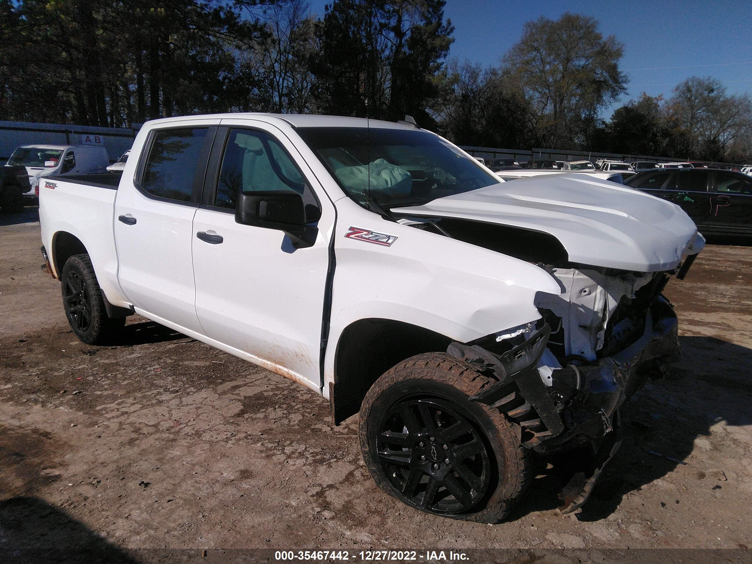 chevrolet silverado 2021 1gcpycefxmz300488