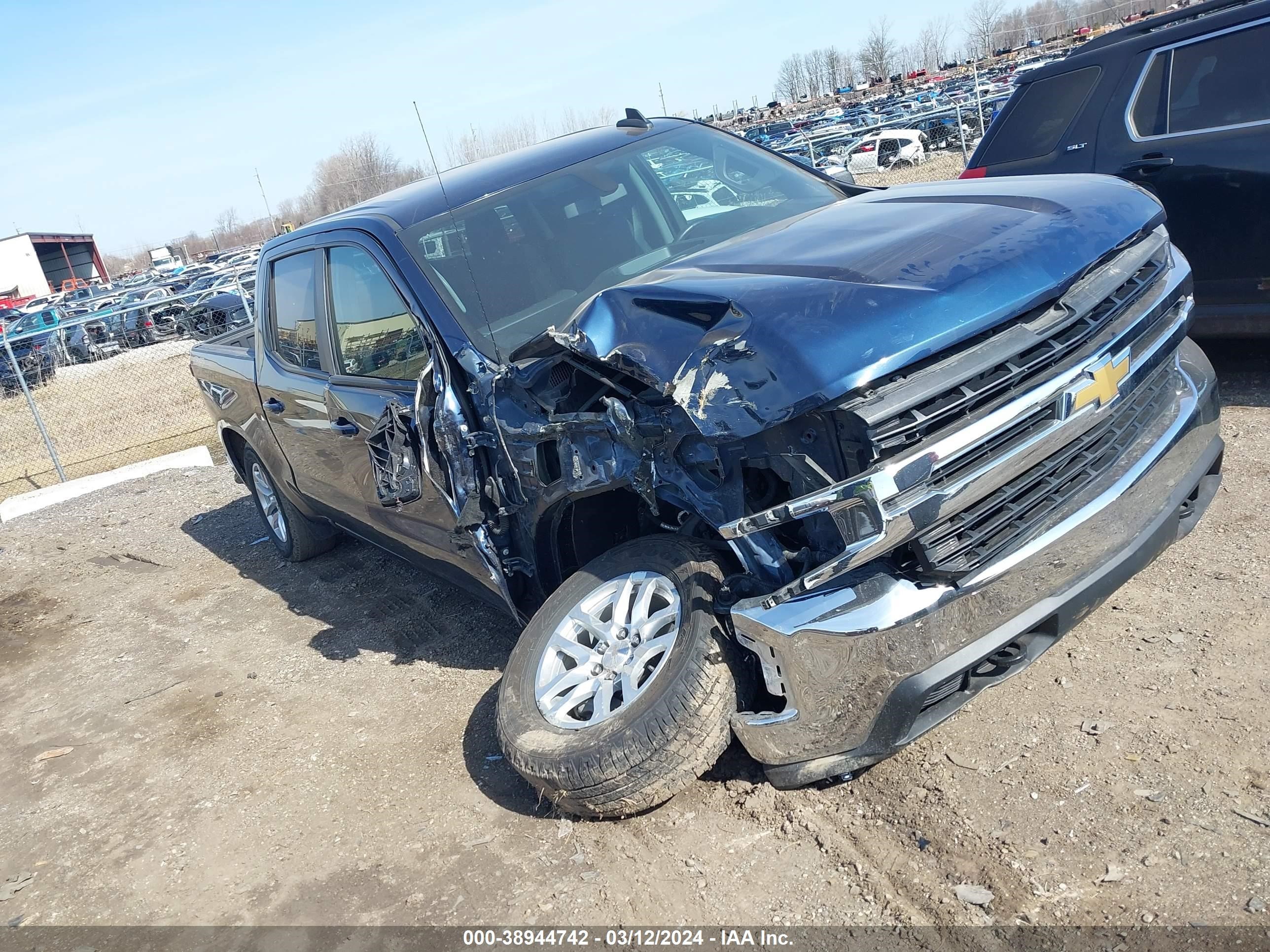 chevrolet silverado 2021 1gcpyjek8mz399488