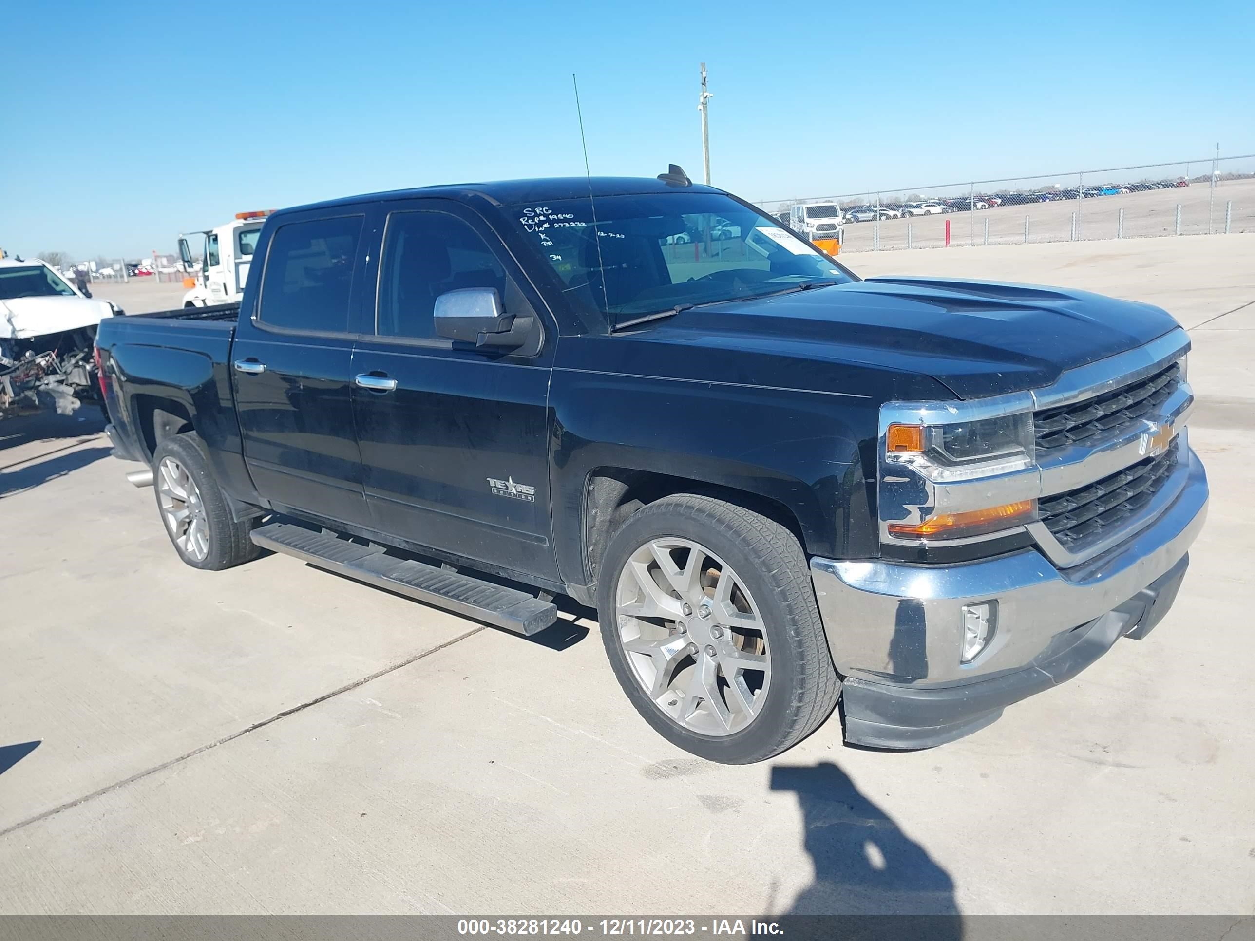 chevrolet silverado 2017 1gcrcrec6hz273232