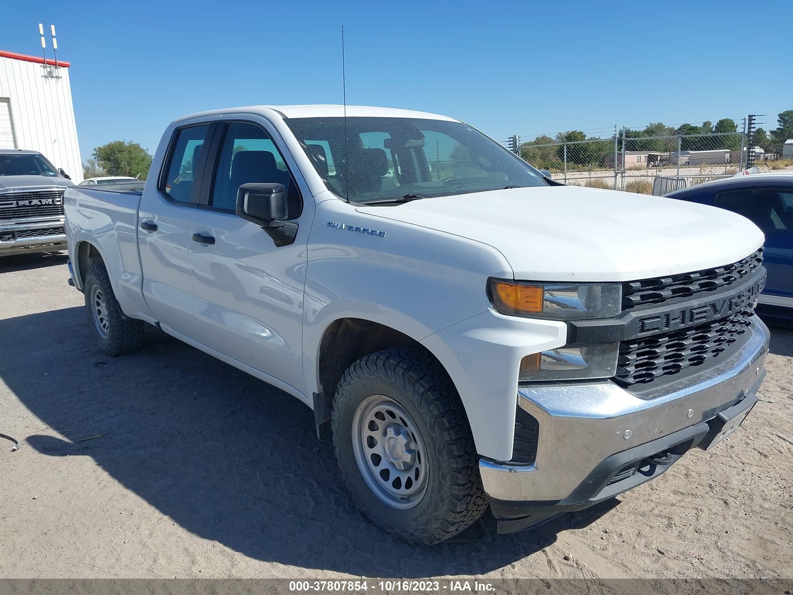 chevrolet silverado 2021 1gcryaef5mz108098