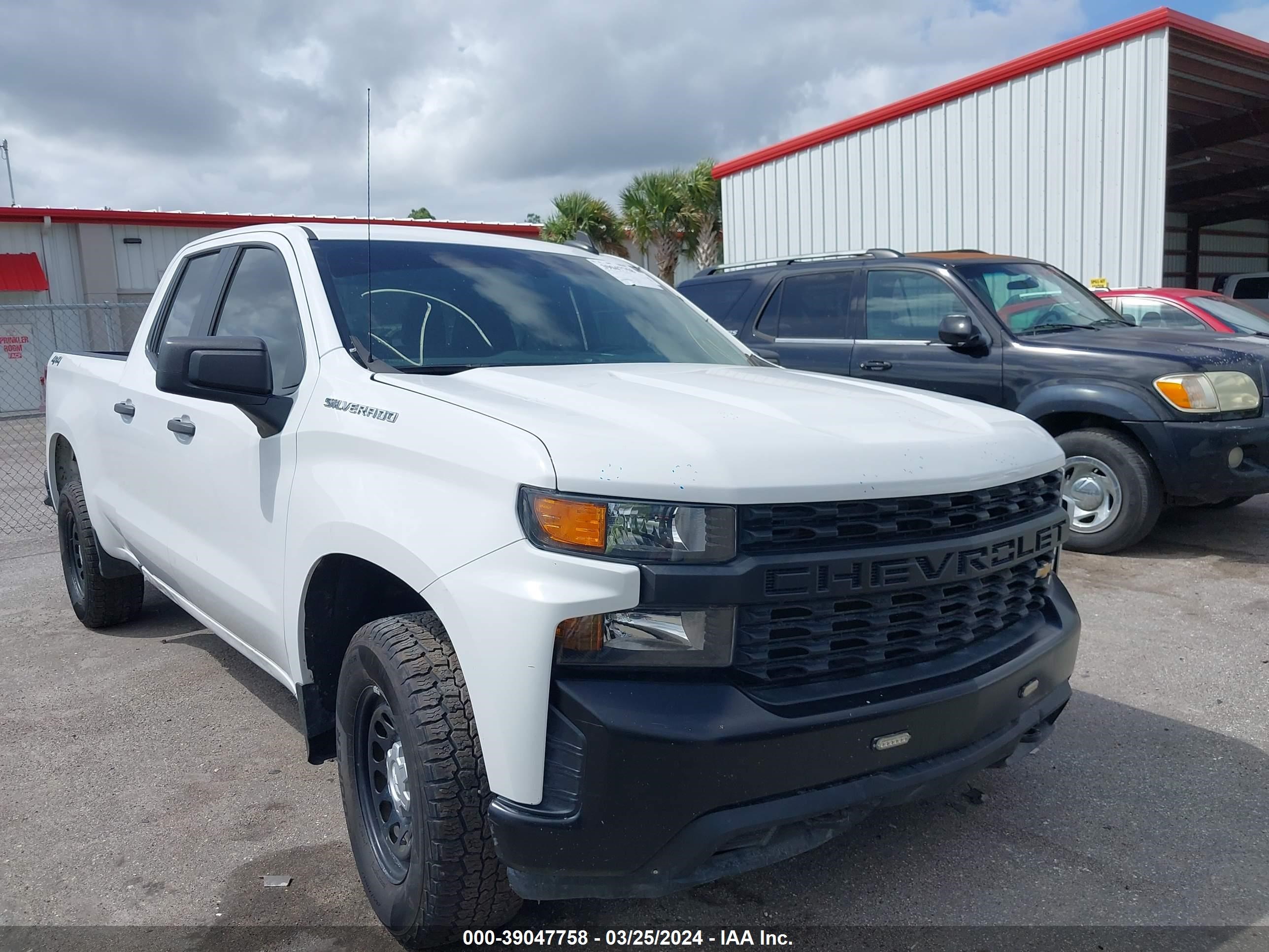 chevrolet silverado 2019 1gcryaef7kz289721