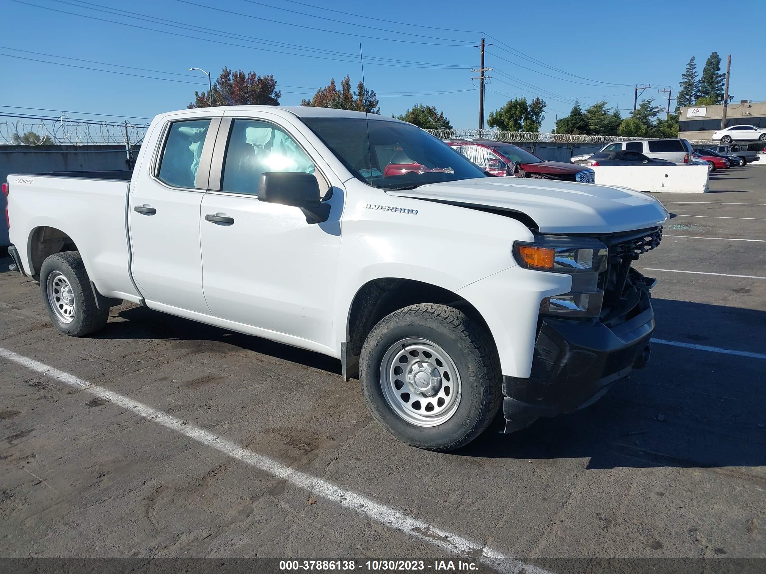 chevrolet silverado 2019 1gcryaeh7kz398262