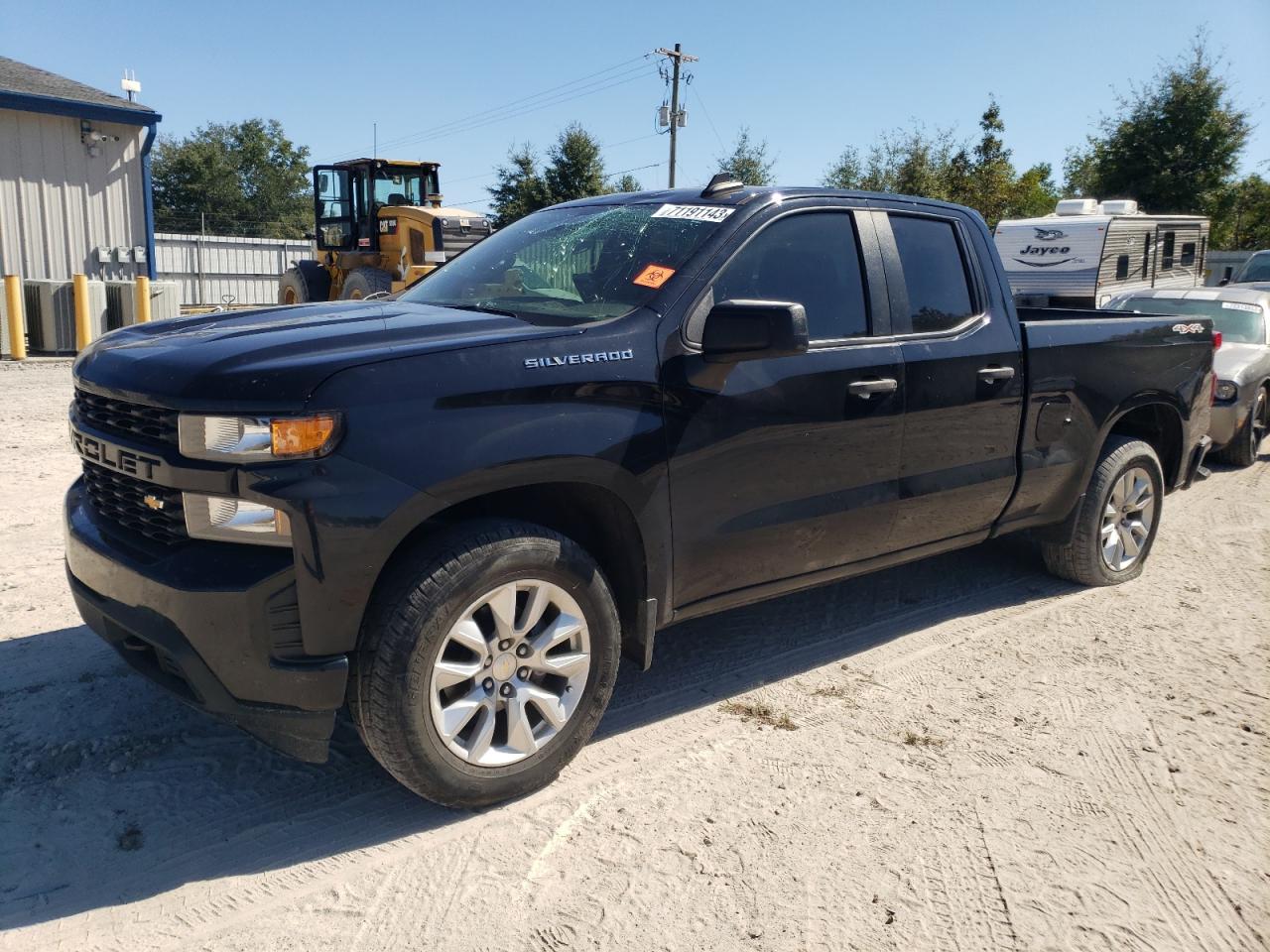 chevrolet silverado 2021 1gcrybek9mz297793