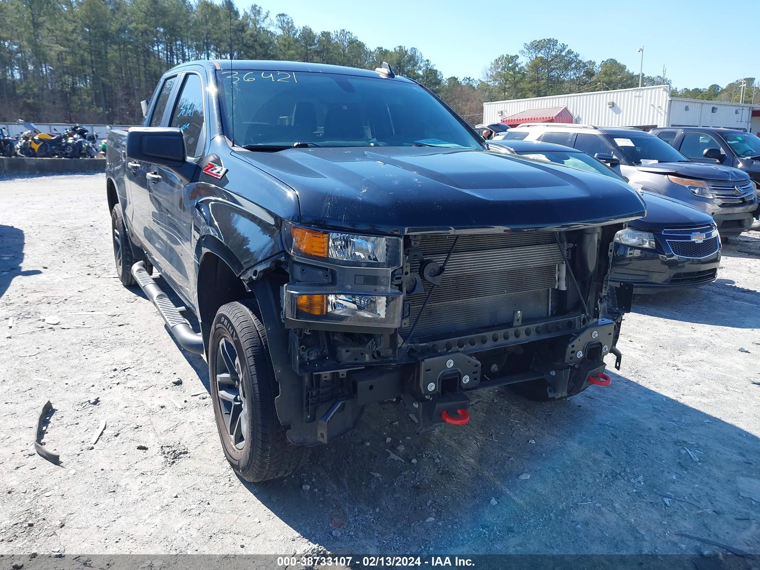 chevrolet silverado 2019 1gcrycefxkz335294