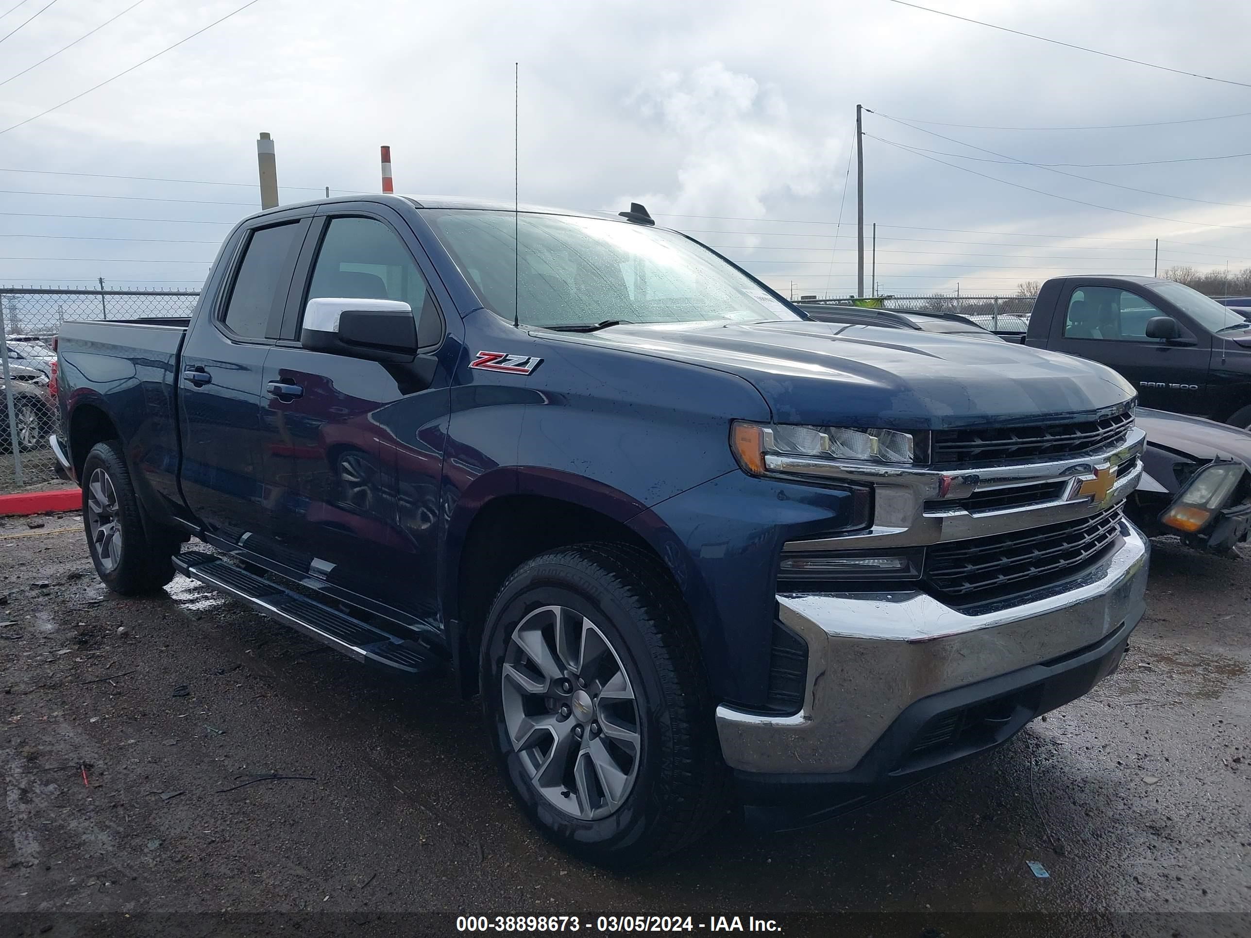 chevrolet silverado 2021 1gcryded5mz117447