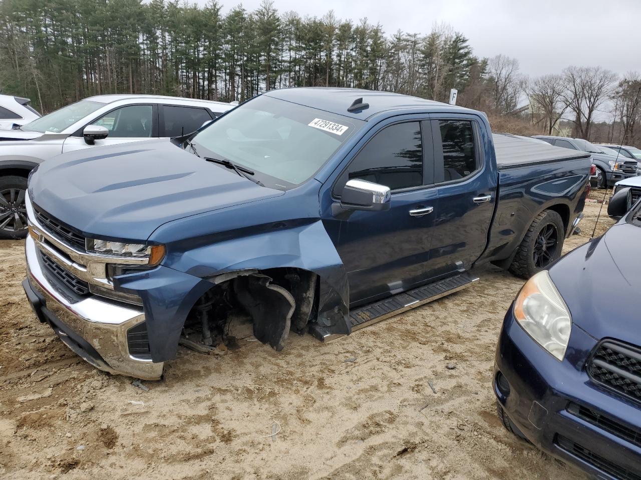 chevrolet silverado 2019 1gcrydek3kz267052