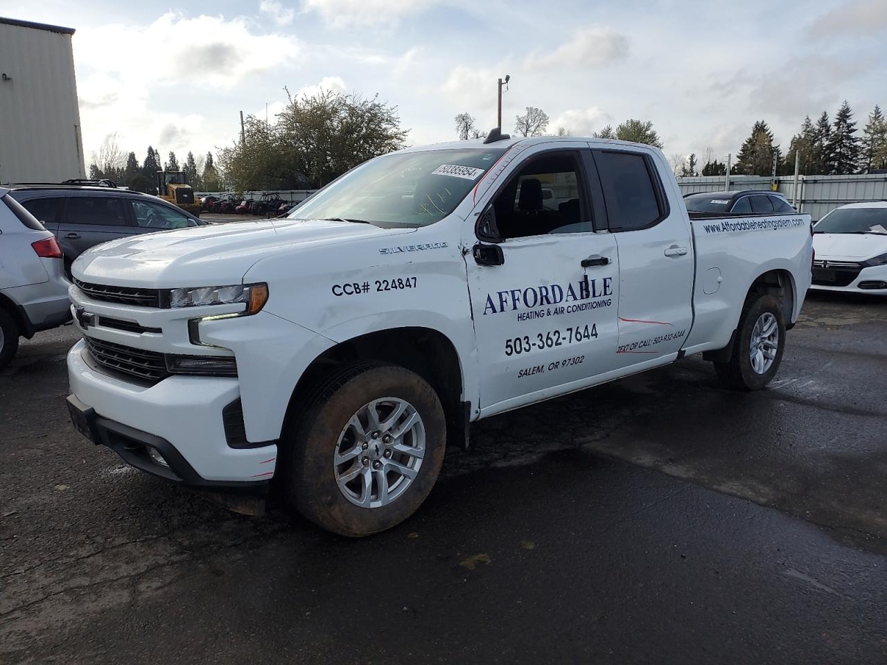 chevrolet silverado 2021 1gcryeek9mz300967