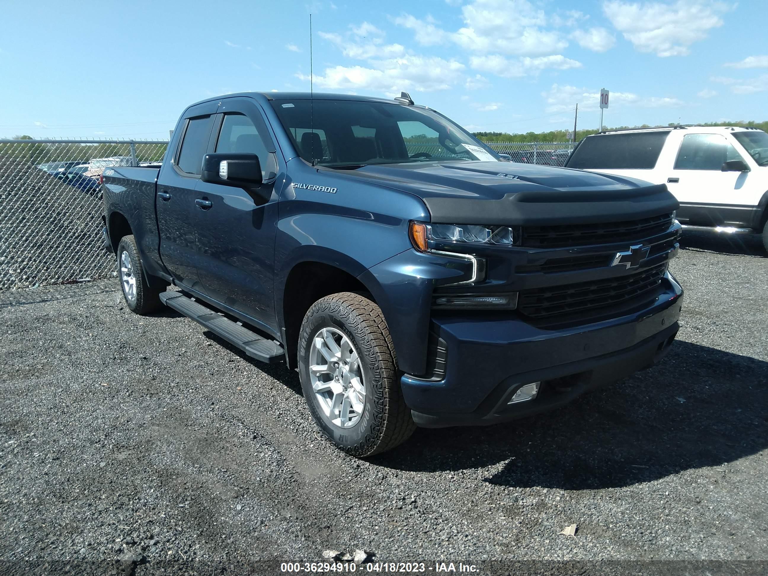 chevrolet silverado 2022 1gcryeel1nz202137