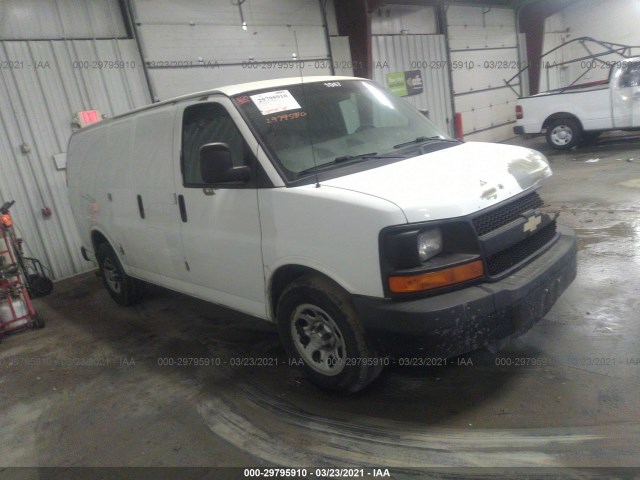 chevrolet express cargo van 2011 1gcsgafx0b1173884