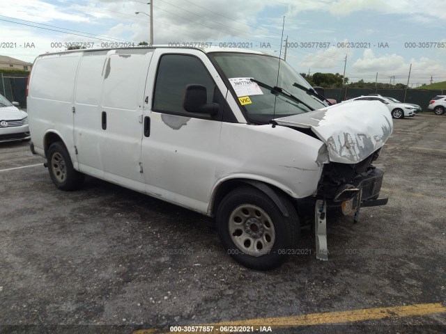 chevrolet express cargo van 2012 1gcsgafx0c1113864