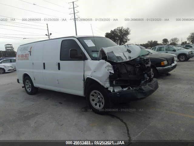 chevrolet express cargo van 2011 1gcsgafx1b1109742