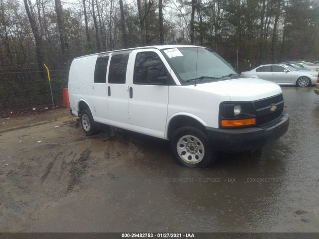 chevrolet express cargo van 2011 1gcsgafx1b1174834