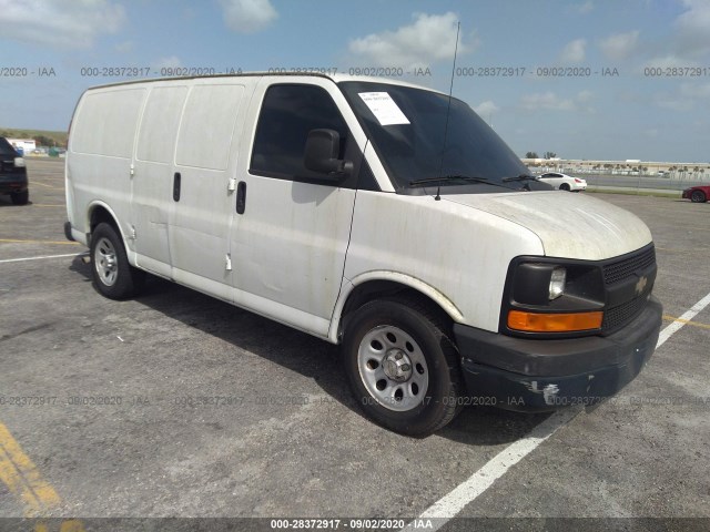 chevrolet express cargo van 2013 1gcsgafx2d1124737