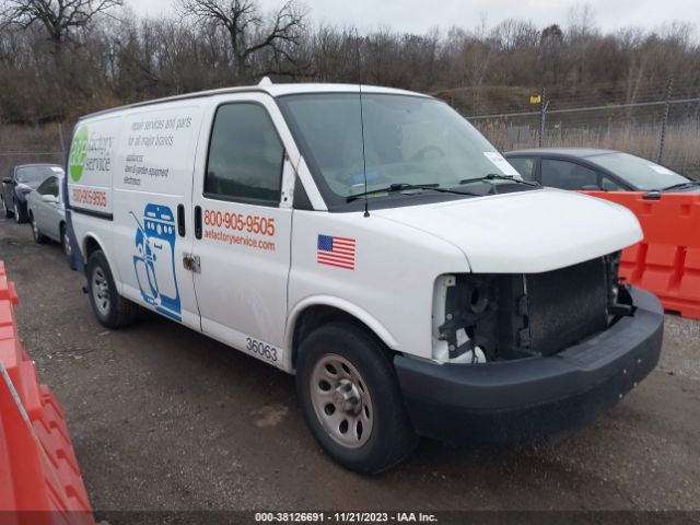 chevrolet express 1500 2013 1gcsgafx3d1156368