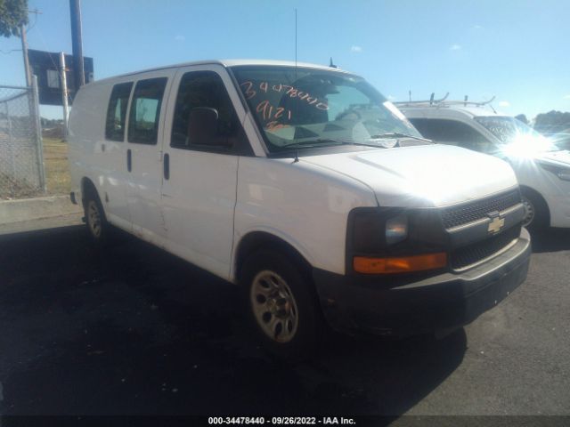 chevrolet express cargo van 2014 1gcsgafx3e1110542