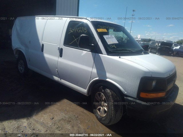 chevrolet express cargo van 2013 1gcsgafx4d1115473