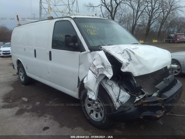 chevrolet express cargo van 2014 1gcsgafx4e1185038