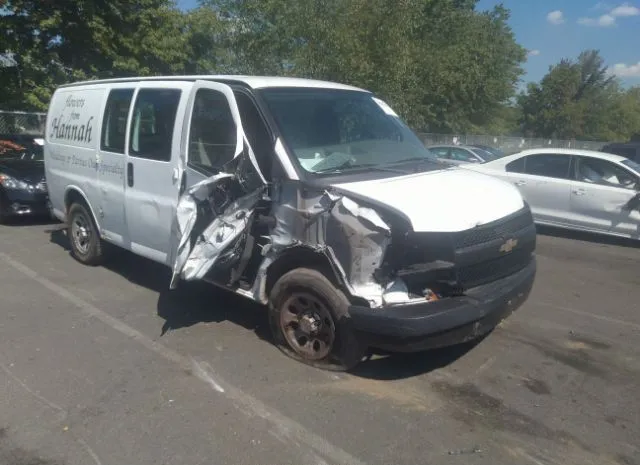 chevrolet express cargo van 2011 1gcsgafx5b1186470