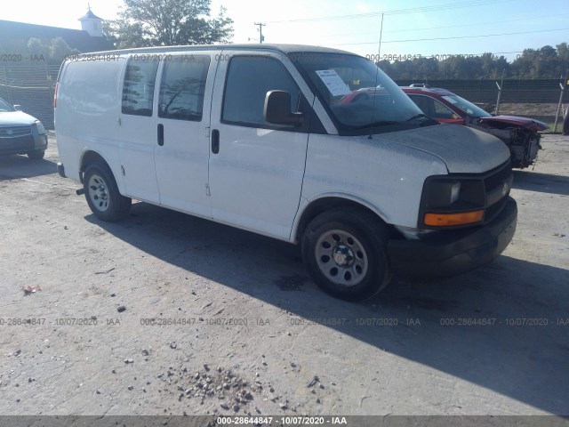 chevrolet express cargo van 2011 1gcsgafx6b1159343