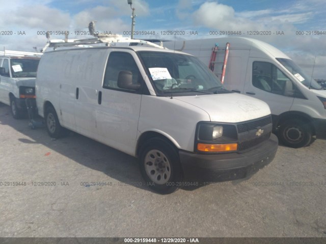 chevrolet express cargo van 2013 1gcsgafx6d1176808