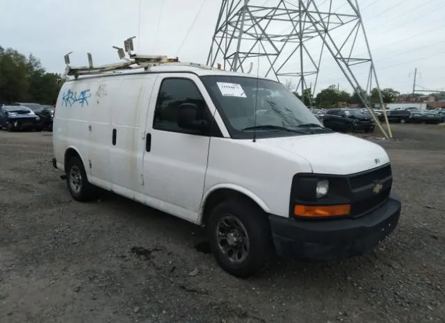 chevrolet express cargo van 2011 1gcsgafx7b1124813