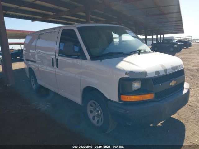 chevrolet express 1500 2012 1gcsgafx9c1191513