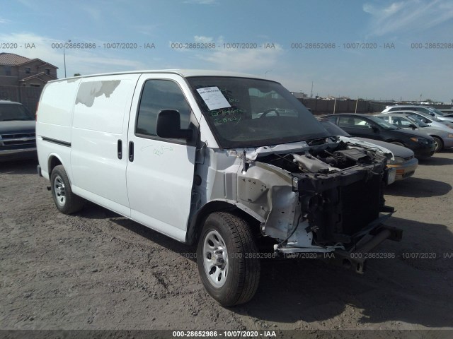 chevrolet express cargo van 2012 1gcsgafxxc1125617