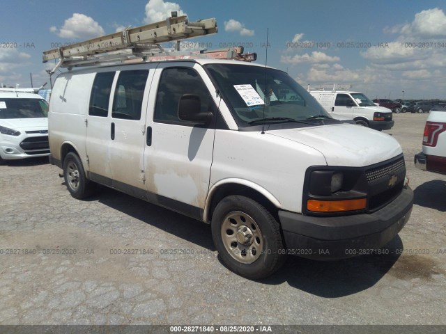 chevrolet express cargo van 2013 1gcsgafxxd1121391