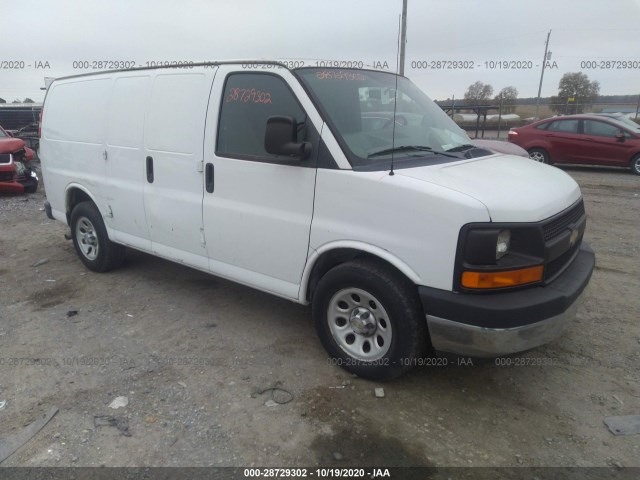 chevrolet express cargo van 2011 1gcshaf44b1141555