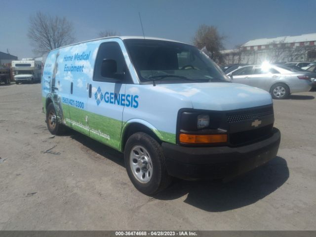 chevrolet express 1500 2012 1gcshaf44c1191762