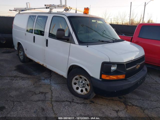 chevrolet express 1500 2013 1gcshaf46d1155699