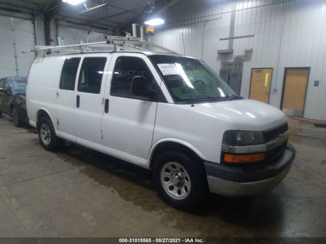 chevrolet express cargo van 2011 1gcshaf48b1176213