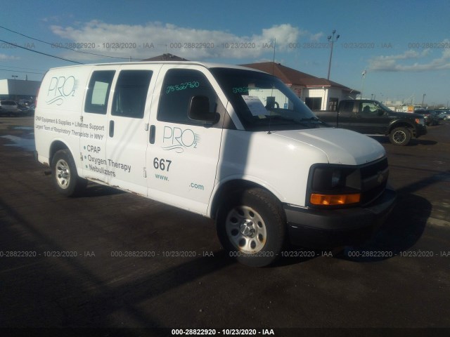 chevrolet express cargo van 2013 1gcshaf48d1128276