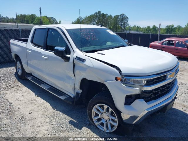 chevrolet silverado 1500 2023 1gcudde8xpz104965