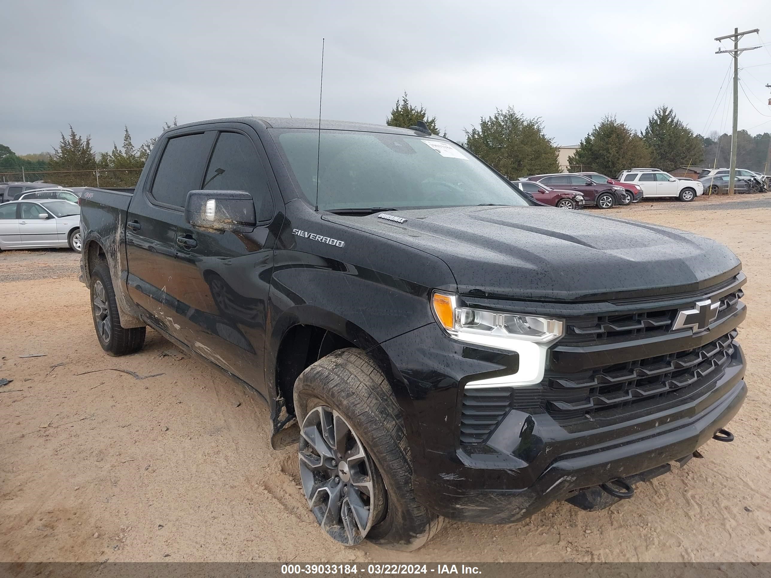 chevrolet silverado 2023 1gcudee86pz292552