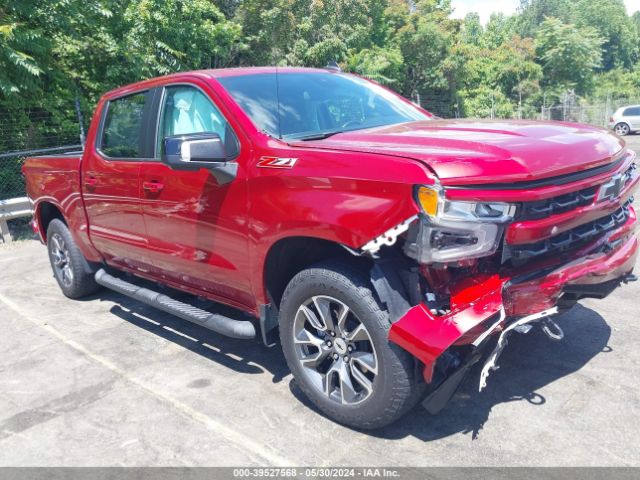 chevrolet silverado 2022 1gcudeed7nz535473