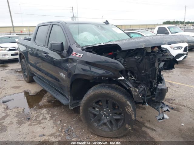 chevrolet silverado 2022 1gcudeet6nz609490