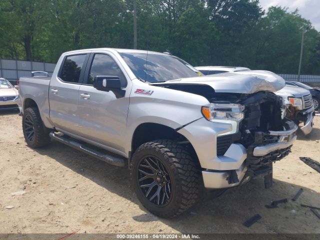 chevrolet silverado 1500 2022 1gcudeet8nz563709