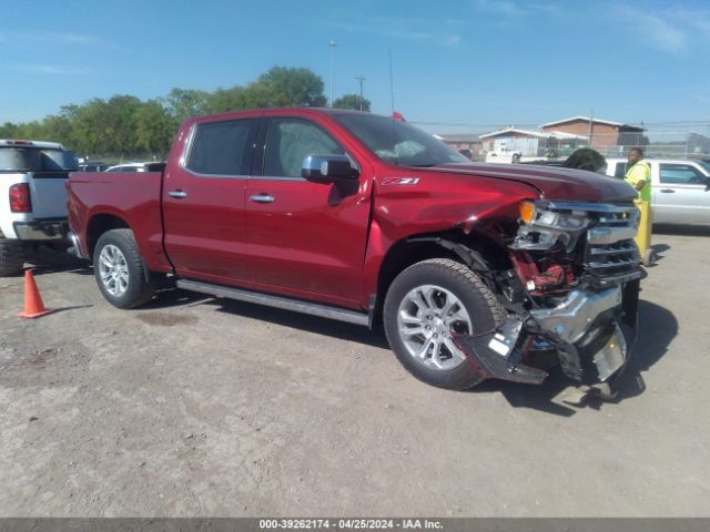 chevrolet silverado 1500 2023 1gcudged1pz280866