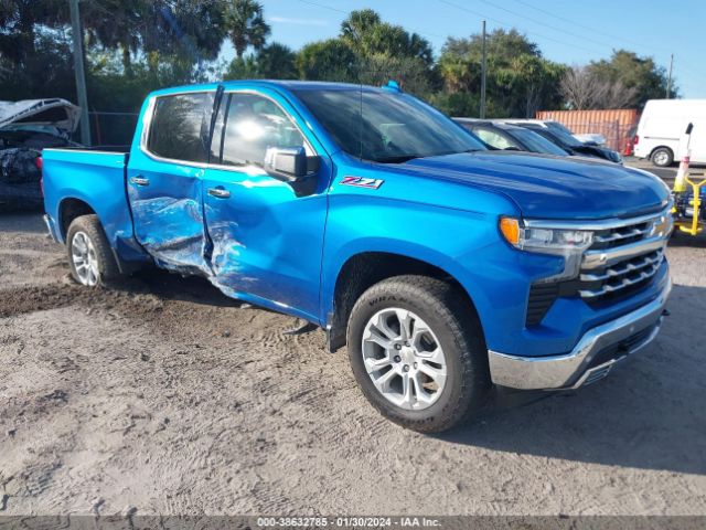 chevrolet silverado 1500 2022 1gcudged2nz622791