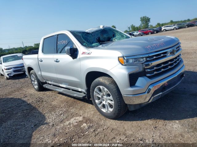 chevrolet silverado 2022 1gcudged3nz562486