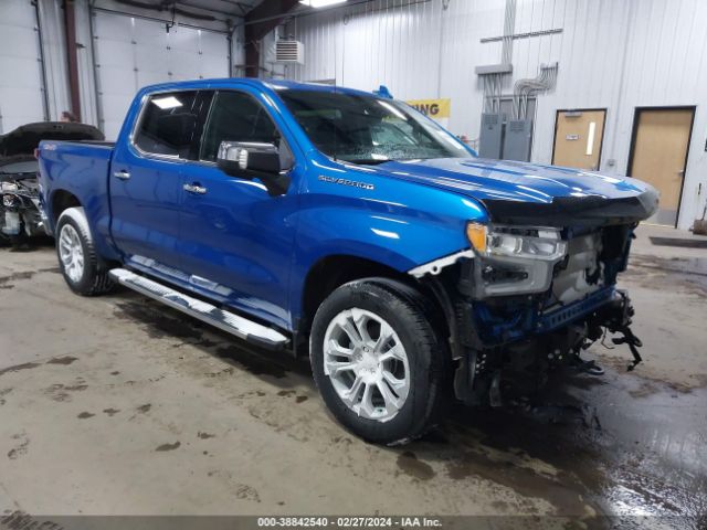 chevrolet silverado 2022 1gcudged6nz592677