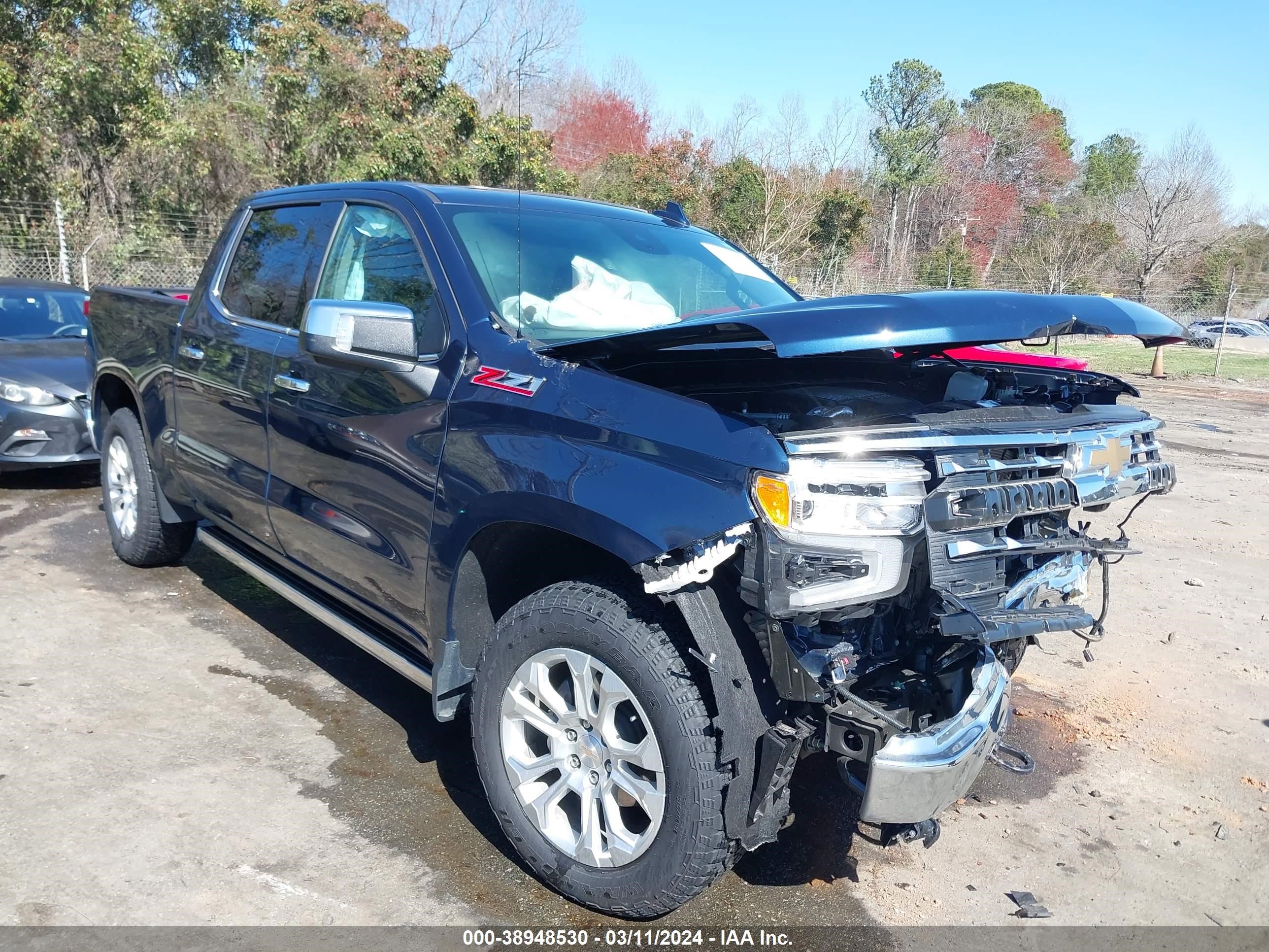 chevrolet silverado 2022 1gcudget6nz566877