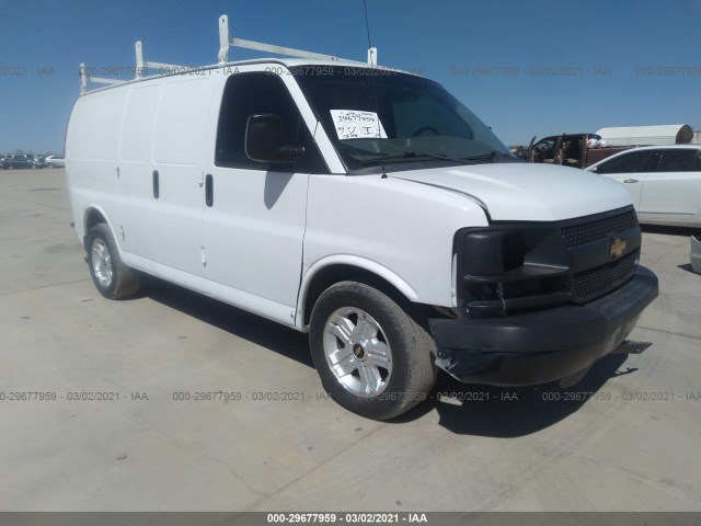 chevrolet express cargo van 2010 1gcugad46a1168754